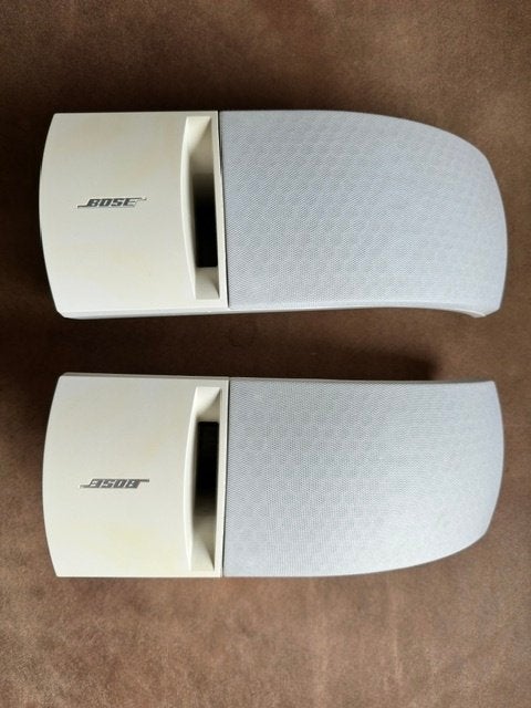 Bose 161 luidsprekers - wit - set van 2, Ophalen, Stereo speakers, Gebruikt, 60 tot 120 watt