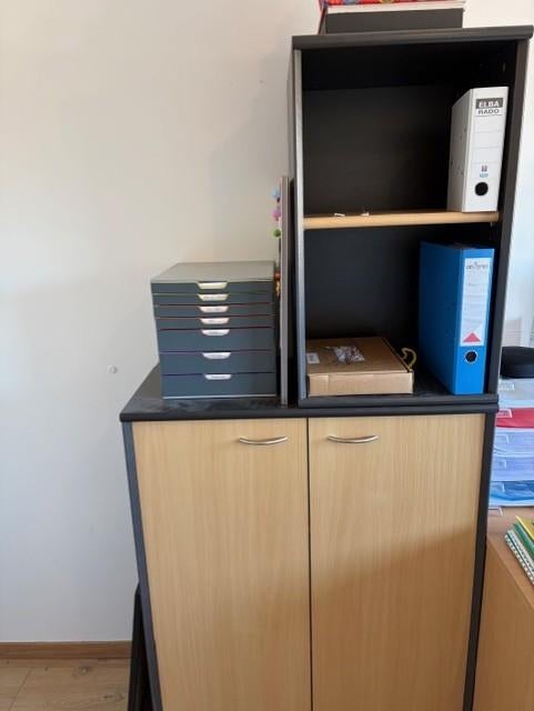 Ladekast met opzetstuk, Ophalen, Gebruikt, 100 tot 150 cm, 50 tot 100 cm