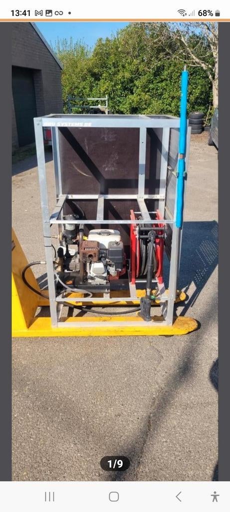 Meclean hogedruk unit, Ophalen