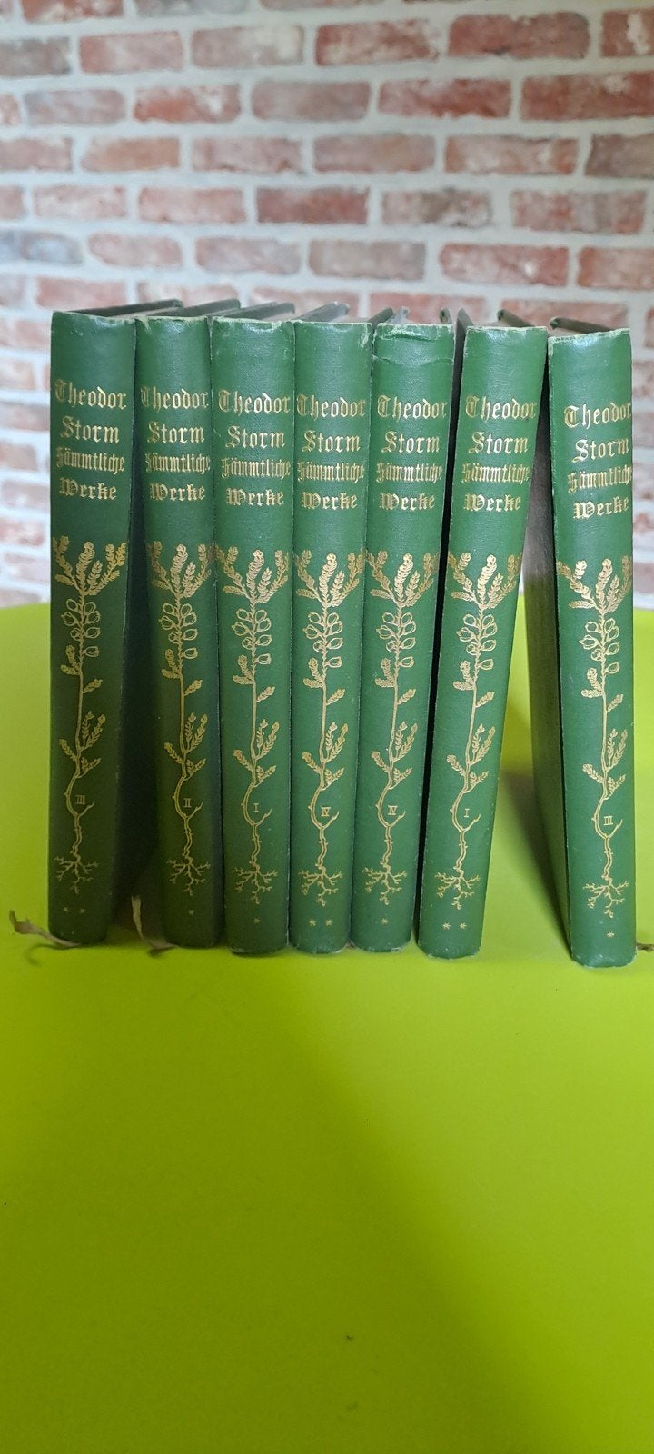 Theodor Storm Sämtliche Werke 1899 –  7 boeken, Boeken, Taal | Duits, Gelezen, Ophalen of Verzenden, Theodor Storm, Non-fictie