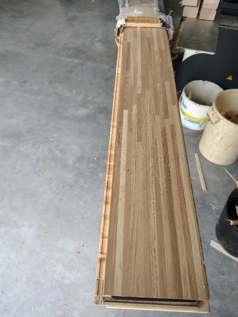 Restant nieuwe parket, Doe-het-zelf en Bouw, Nieuw, Minder dan 5 m², 10 tot 30 cm, Hout
