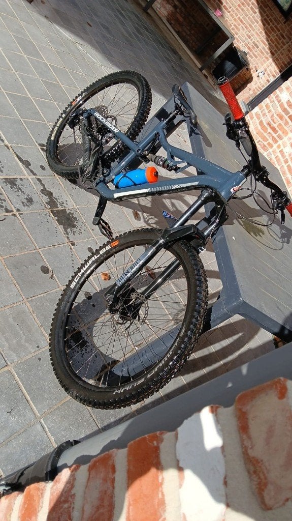 rockrider fifty s, Fietsen en Brommers, Gebruikt, 10 tot 15 versnellingen, Overige maten, Schijfrem