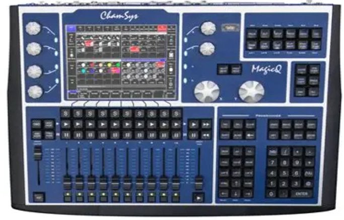 Chamsys MQ60 incl touchscreen in flightcase, Muziek en Instrumenten, Licht en Laser, Ophalen, Gebruikt, Licht