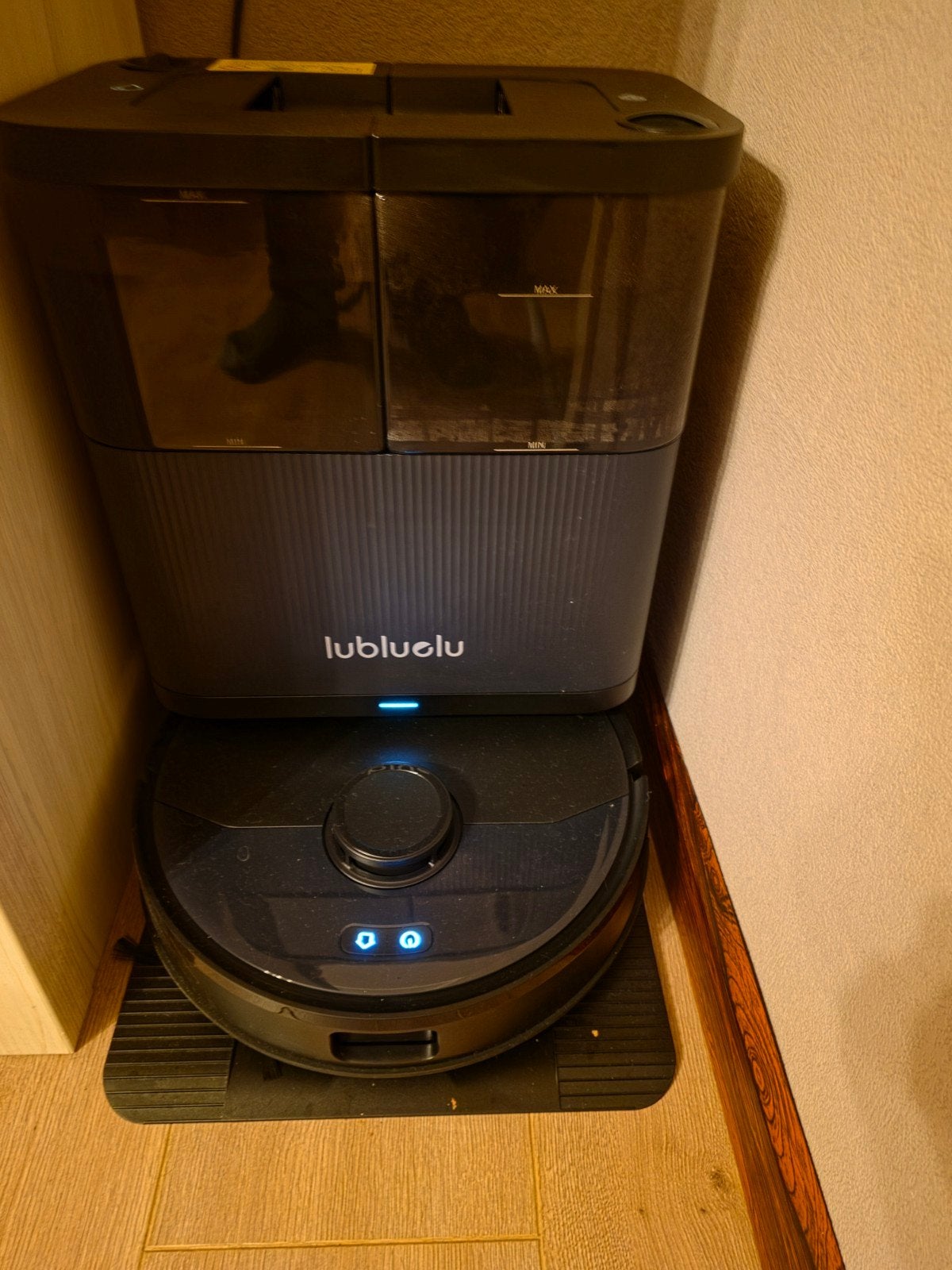 Aspirateur robot Lubluelu S1000 avec fonction balai, Enlèvement, Fonction serpillière, Aspirateur robot