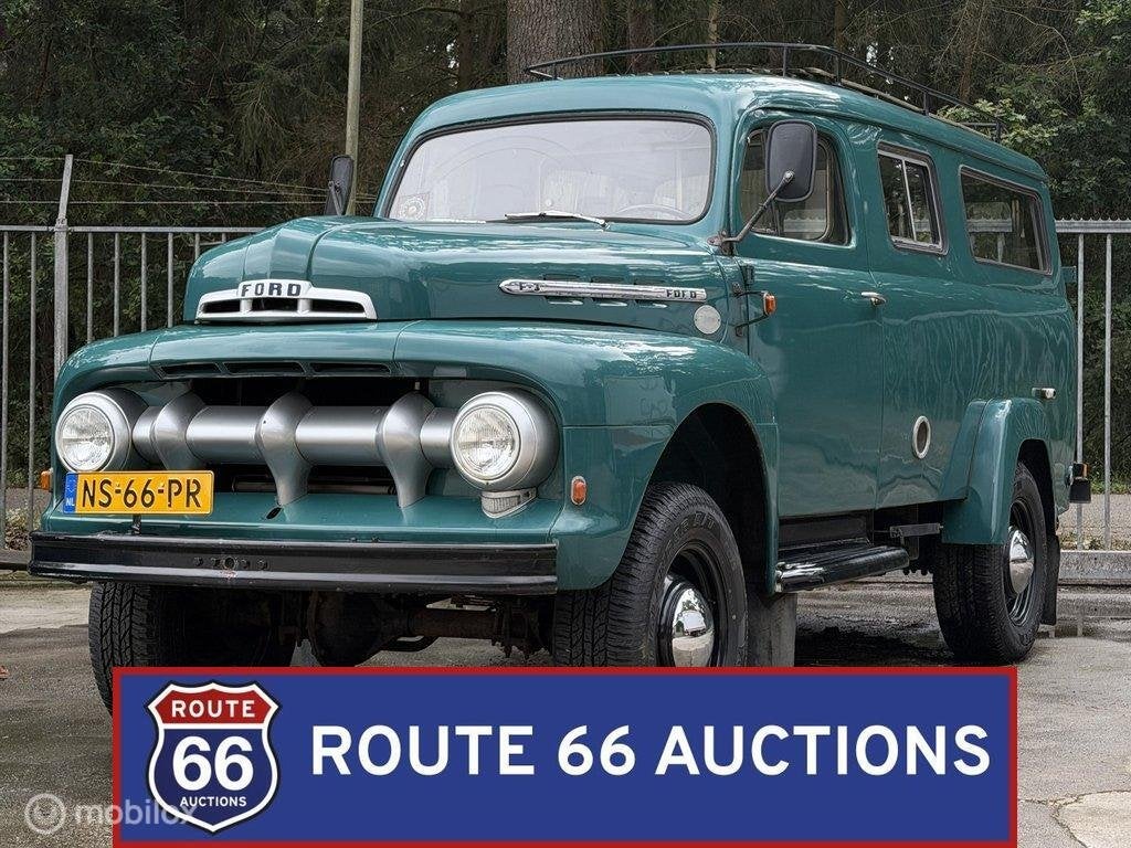 Ford F-3 Panel Van 4x4 Marmonherrington | 1951 | Route 66 Au, Autos, Oldtimers & Ancêtres, Achat, Entreprise, Boîte manuelle, Autre carrosserie