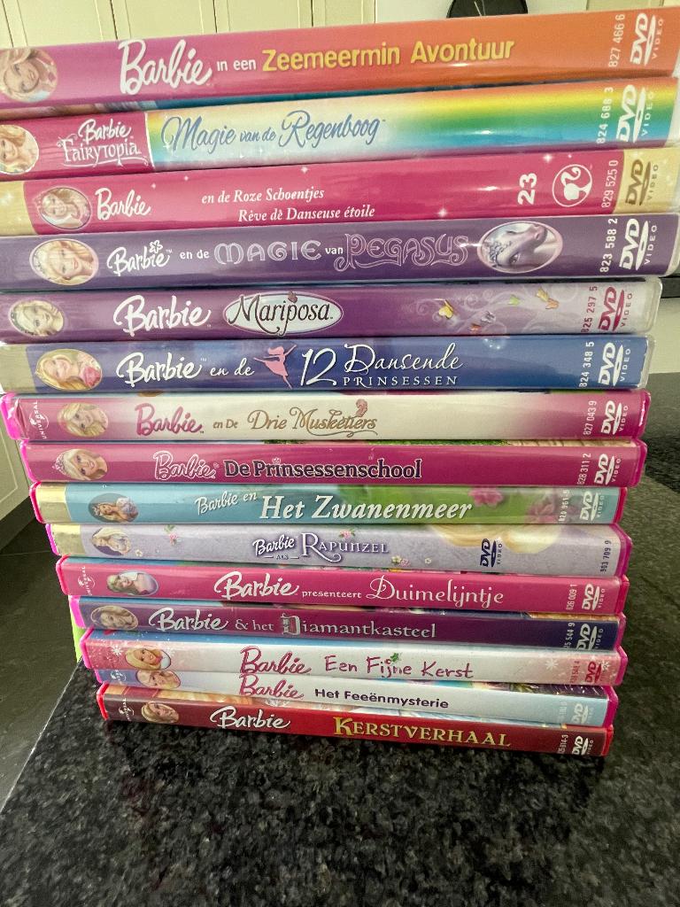 DVD’s Barbie, Cd's en Dvd's, Dvd's | Kinderen en Jeugd, Ophalen, Gebruikt, Alle leeftijden, Overige genres