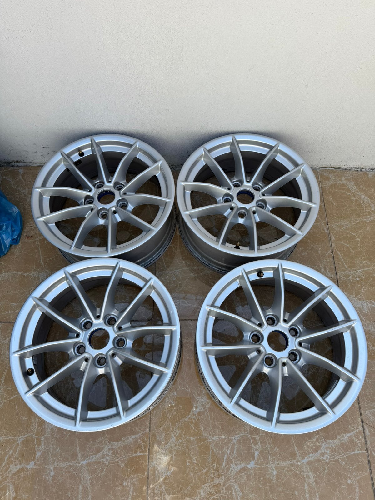 Originele BMW 16 Inch Velgen 5x120 ET42 TPMS Sensoren, Auto-onderdelen, Banden en Velgen, Ophalen, Gebruikt, Velg(en), 16 inch