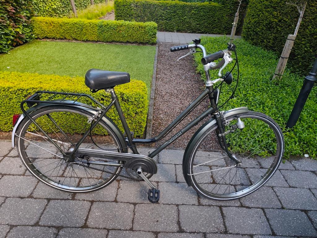 Damesfiets volledig in orde, Fietsen en Brommers, Fietsen | Dames | Omafietsen, Ophalen, Versnellingen