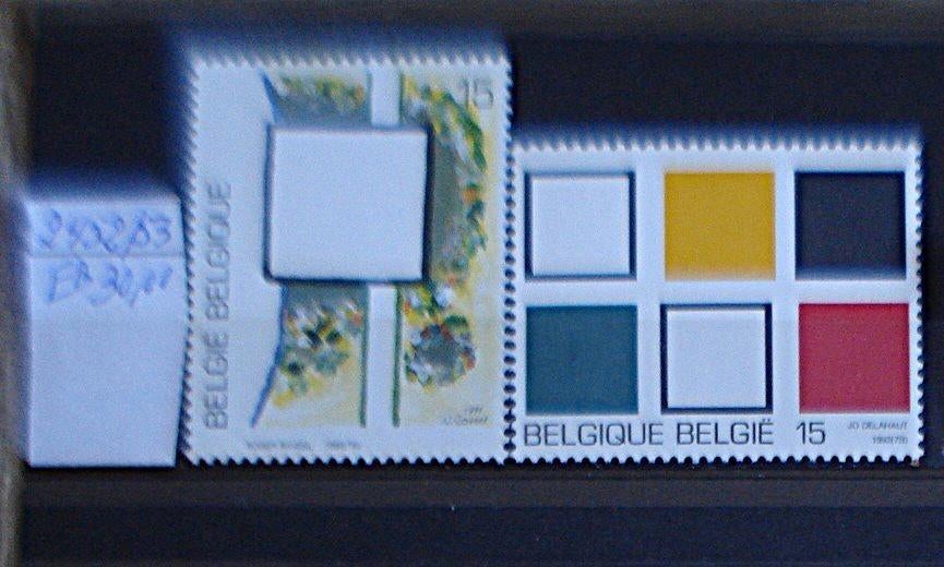 België 2452/53 **/mnh, Verzenden, Orginele gom, Postfris, Postfris