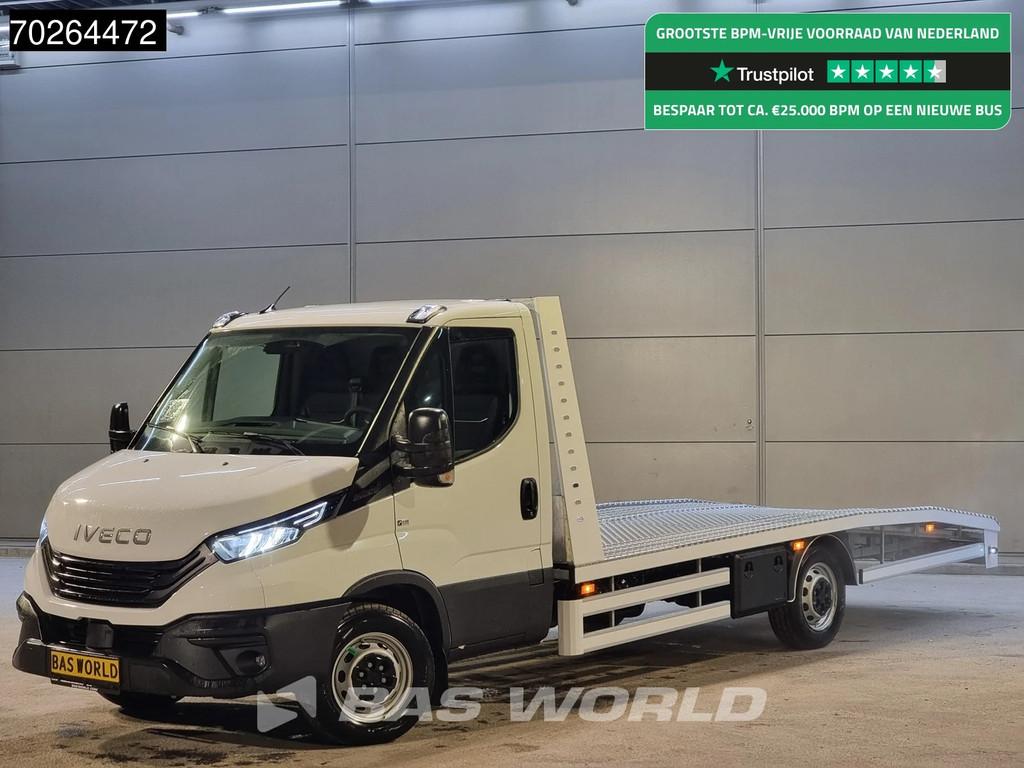 Iveco Daily 35S18 BPM VRIJ! 3.0L Automaat Autotransporter 20, Auto's, Automaat, Stof, Euro 6, 4 cilinders
