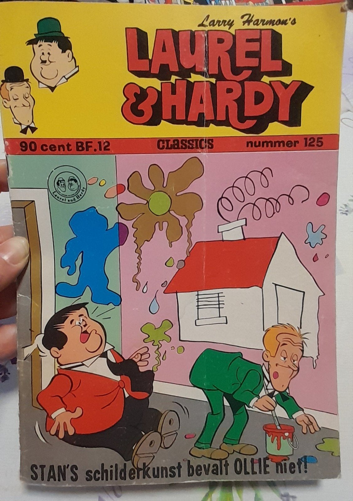 strip Laurel en hardy, Ophalen of Verzenden