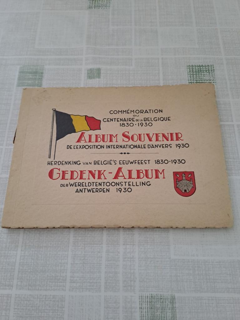 Gedenk Album Der Wereldtentoonstelling Antwerpen 1930, Ophalen of Verzenden