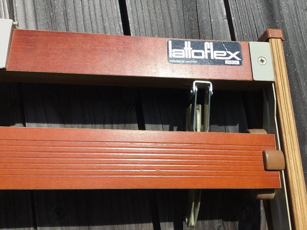 2x Merk LATTOFLEX verstelbaar hoofd 80cmx200cm, Ophalen, Verstelbaar