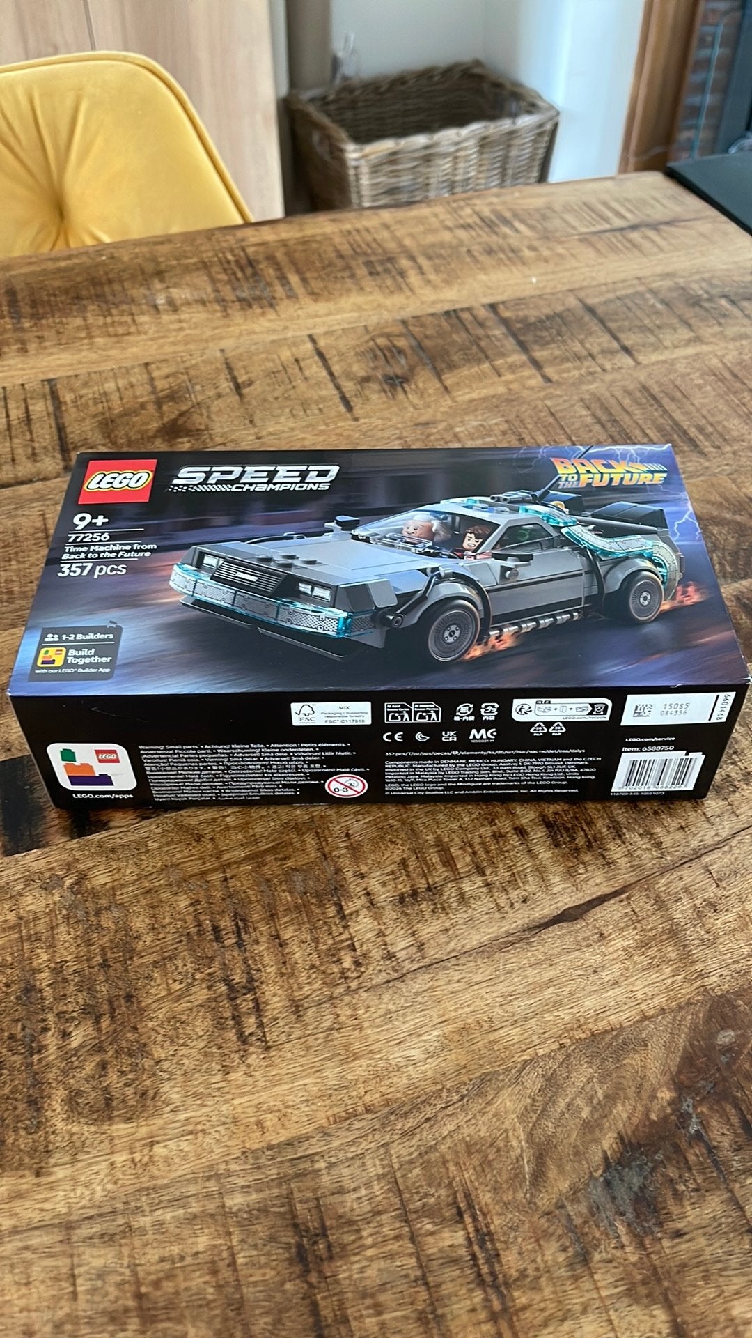 Lego speed champions 77256 back to the future NIEUW, Enlèvement, Neuf, Lego, Speed Champions