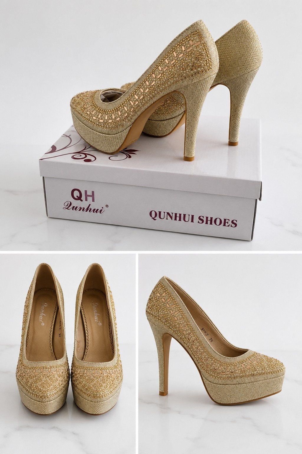 Escarpins mariage ou soirée neufs, Kleding | Dames, Schoenen, Ophalen