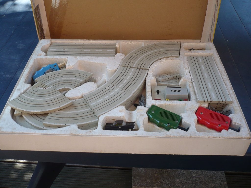 racebaan, Enfants & Bébés, Jouets | Circuits, Autres marques, Électrique, Enlèvement, Circuit