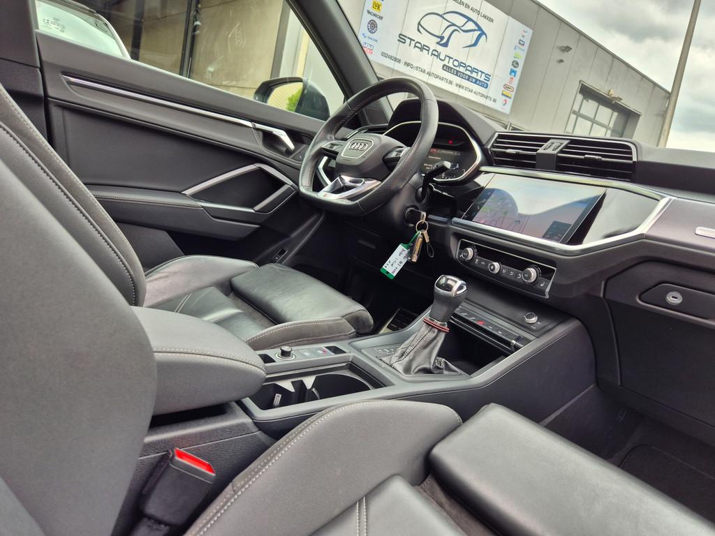 Audi Q3 1.4Tsi 3x S-Line/Automaat/Pano/Led/Led/88.000km, Autos, Argent ou Gris, Achat, Entreprise, Automatique