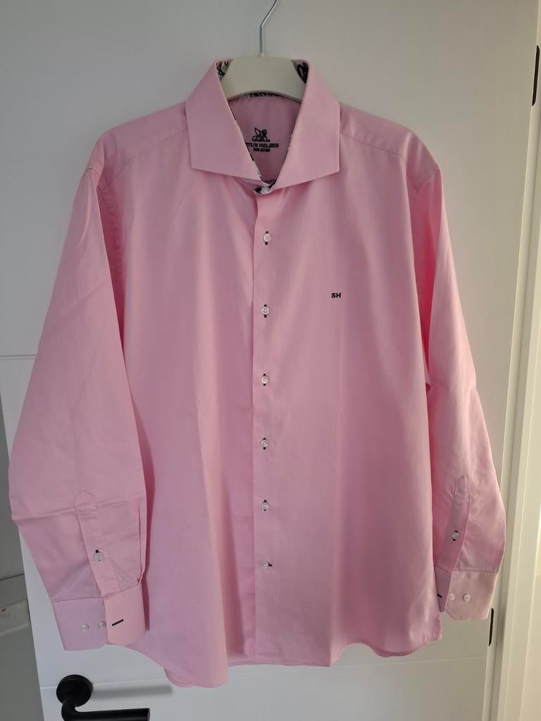 Hemd roze Stijn Helsen maat XXL, Kleding | Heren, Stijn Helsen, Ophalen of Verzenden, Zo goed als nieuw, Overige halswijdtes