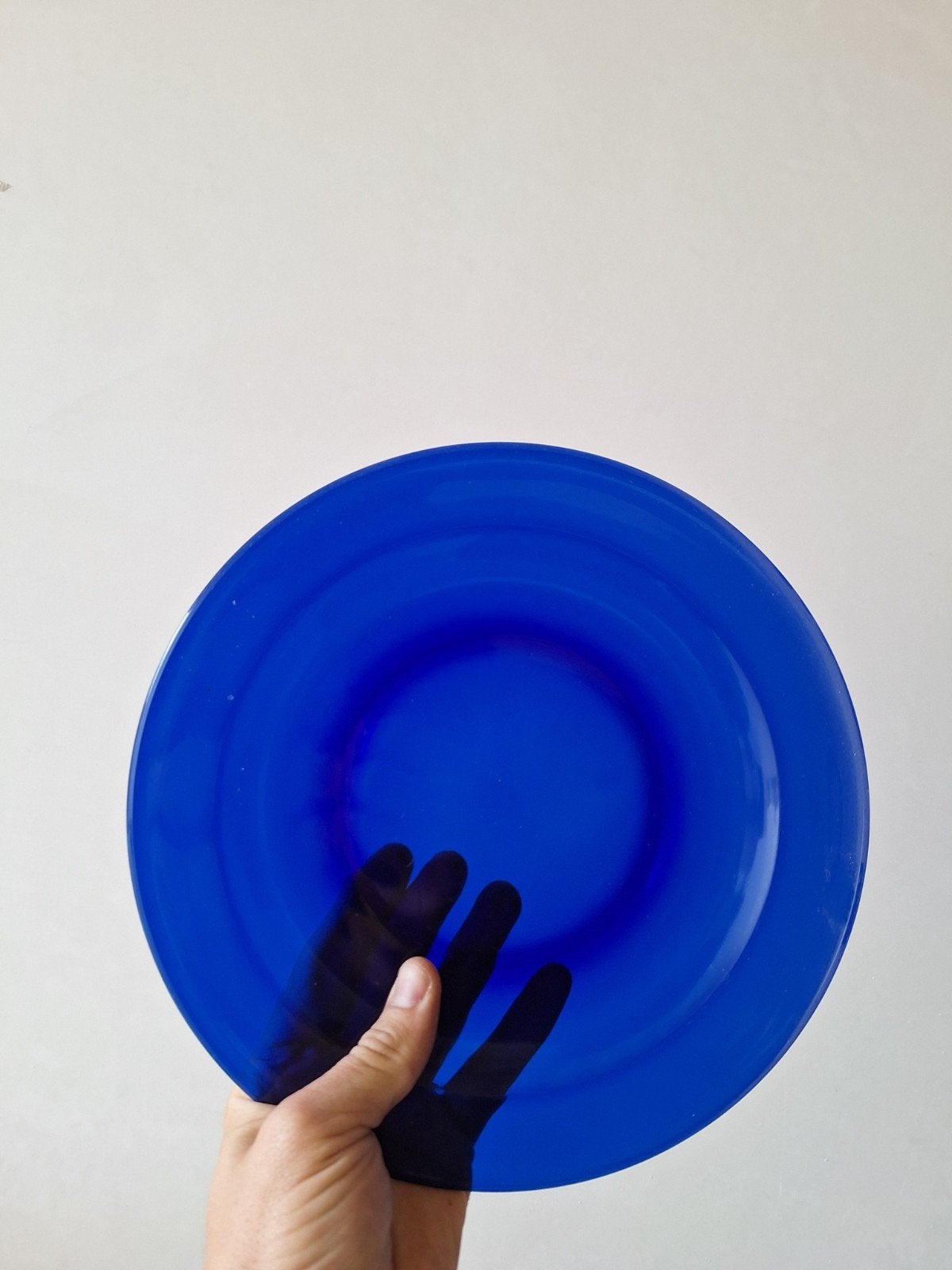 Blauw vintage servies, Huis en Inrichting, Keuken | Servies, Ophalen, Vintage, Bord(en)