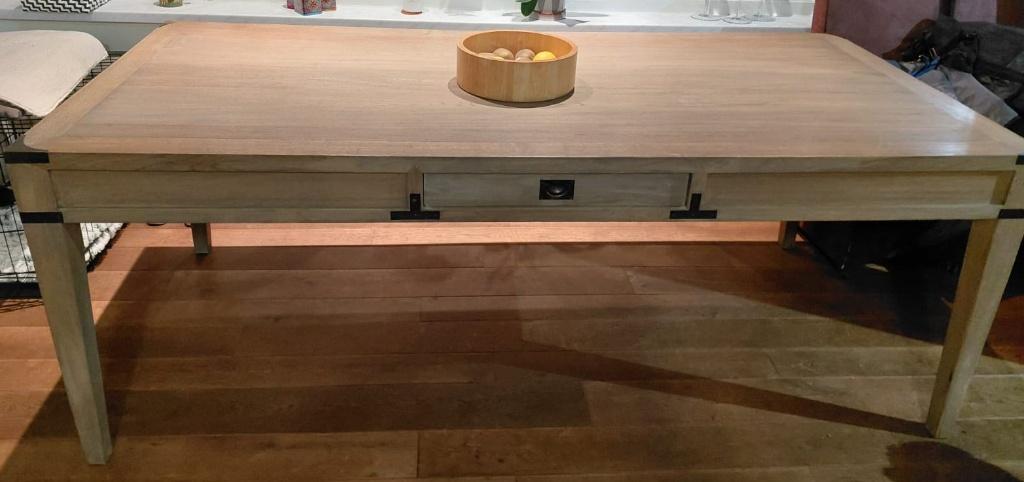 Landelijke Tafel, Huis en Inrichting, Tafels | Eettafels, Ophalen, Grenenhout, 200 cm of meer, 50 tot 100 cm