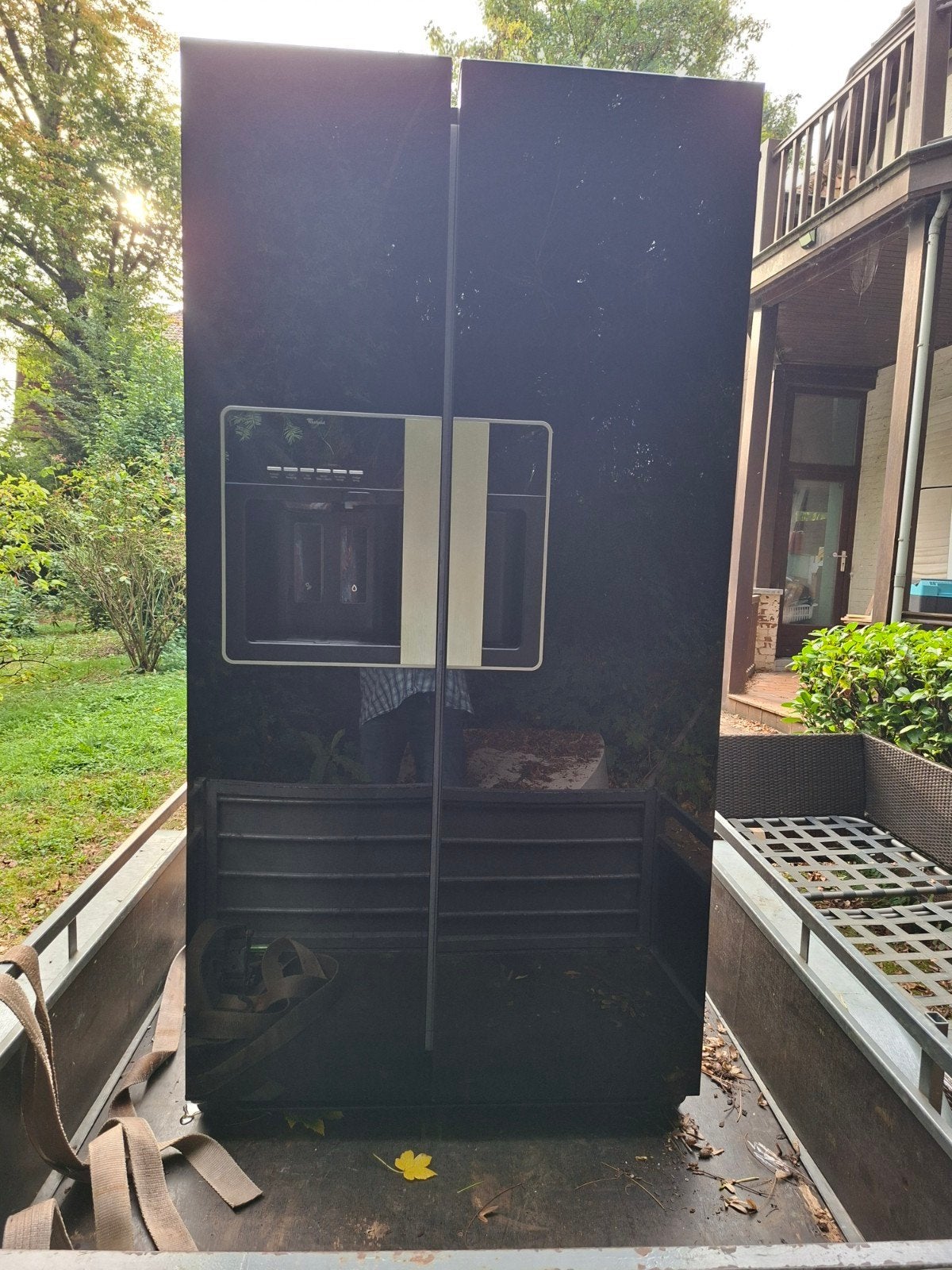 Frigo Americain Whirlpool comme neuf, Electroménager, Enlèvement