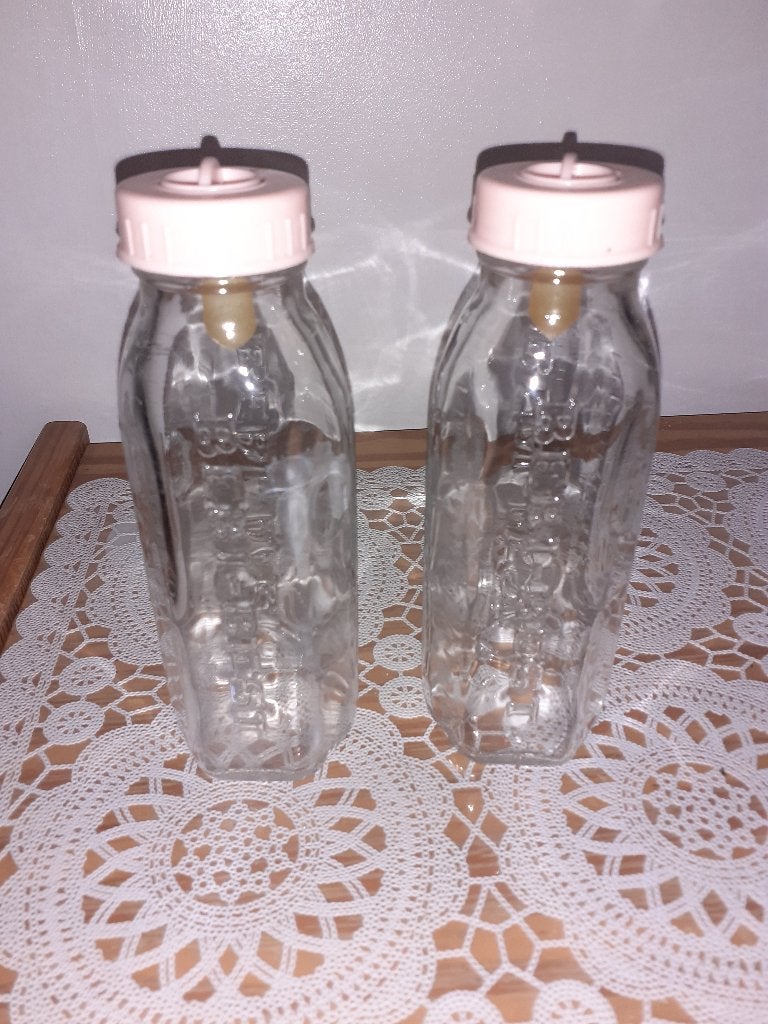 Biberons en pyrex BEBI BEST Vintage, Enlèvement