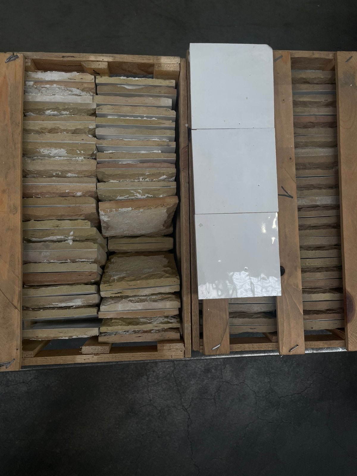 Carrelage marocain, Enlèvement, Utilisé