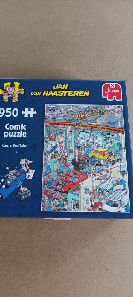 Puzzel jan van haasteren, Ophalen