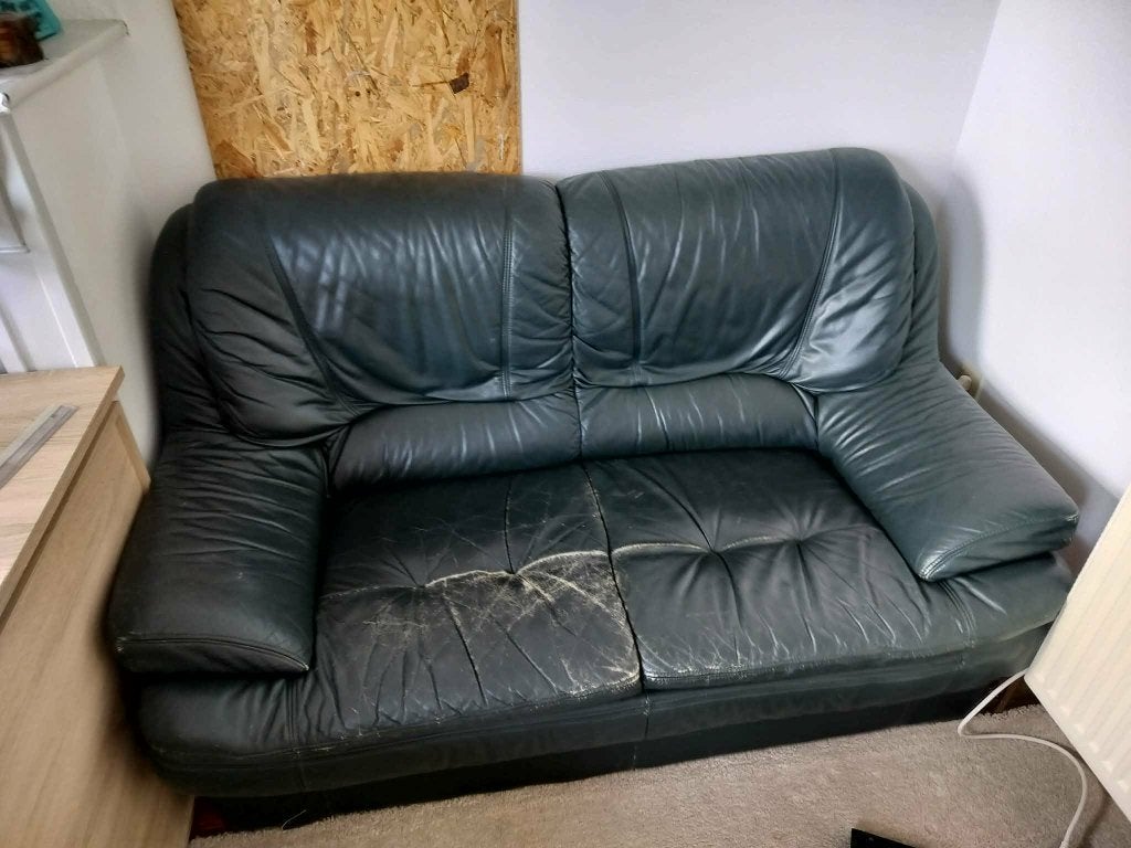 zetel, Huis en Inrichting, Zetels | Zetels, Ophalen, Gebruikt, 150 tot 200 cm, Tweepersoons