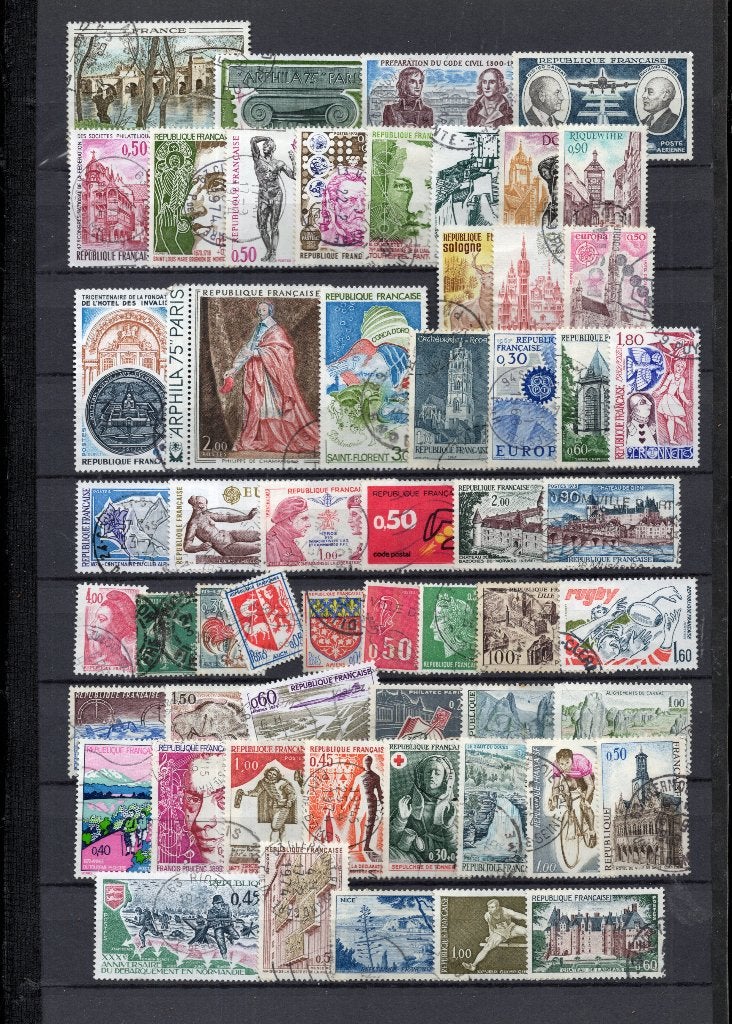 Collection France parfaite avec une sélection de timbres, Timbres & Monnaies, Envoi