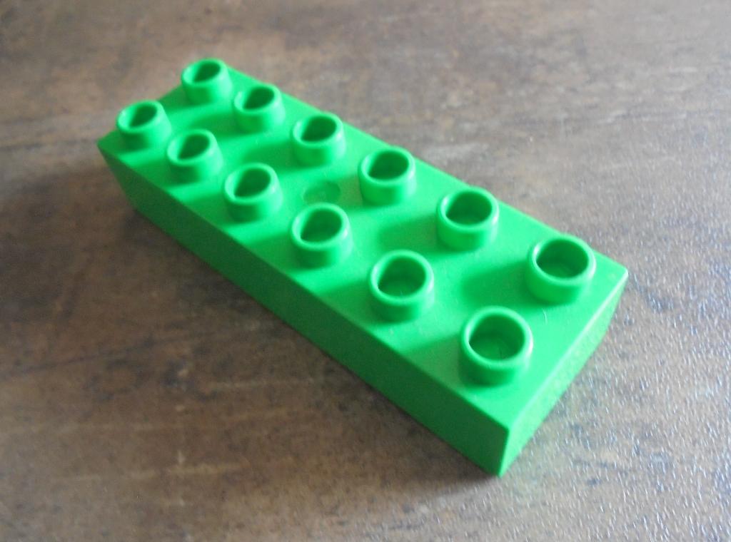 Lego Duplo Brick 2x6 (zie foto's) 2, Verzenden, Gebruikt, Losse stenen, Duplo
