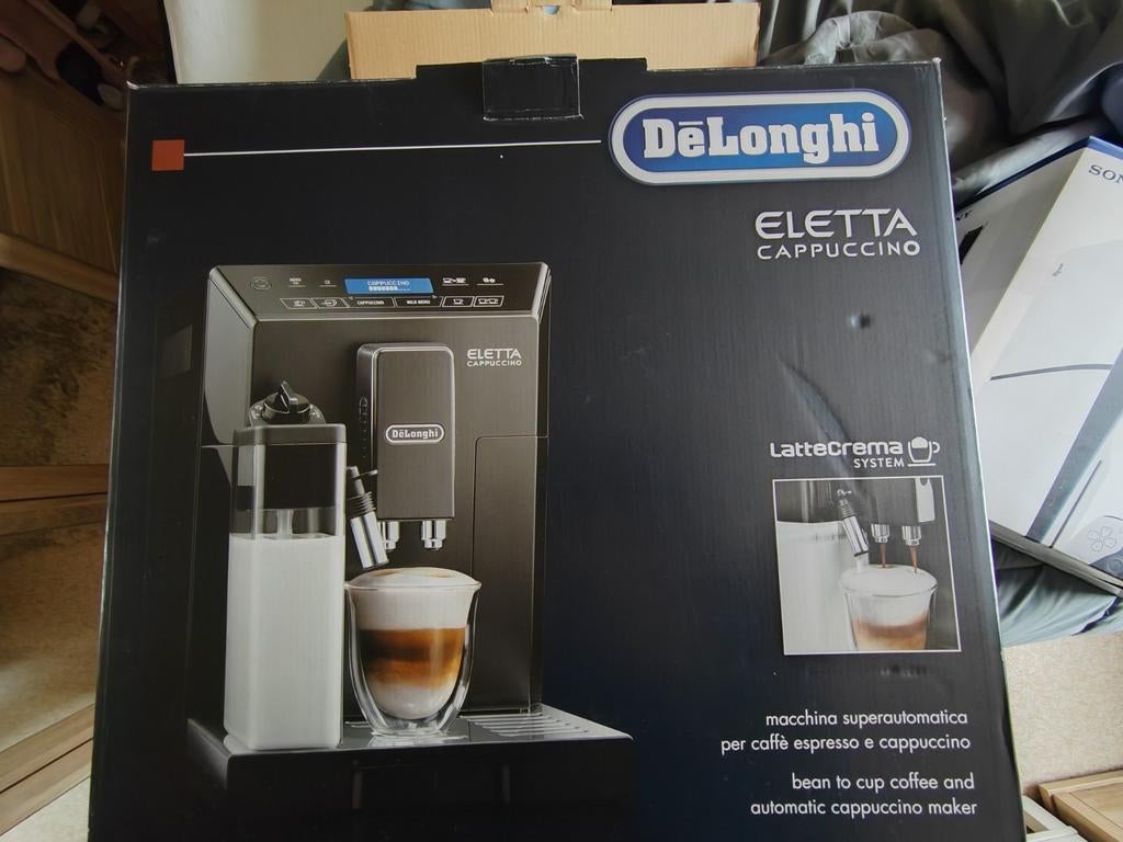 Delonghi eletta, Elektronische apparatuur, Ophalen, Zo goed als nieuw, Combi, Afneembaar waterreservoir
