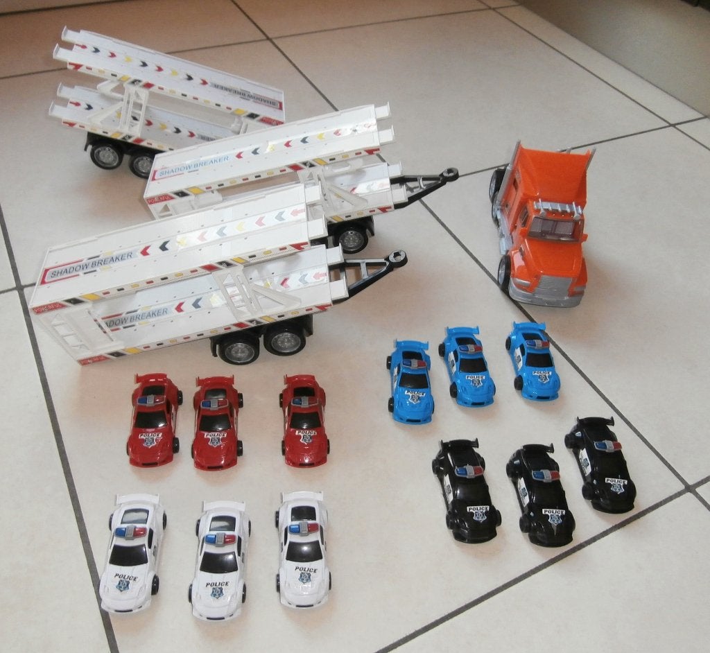 Transporteur de voitures, Enlèvement, Utilisé