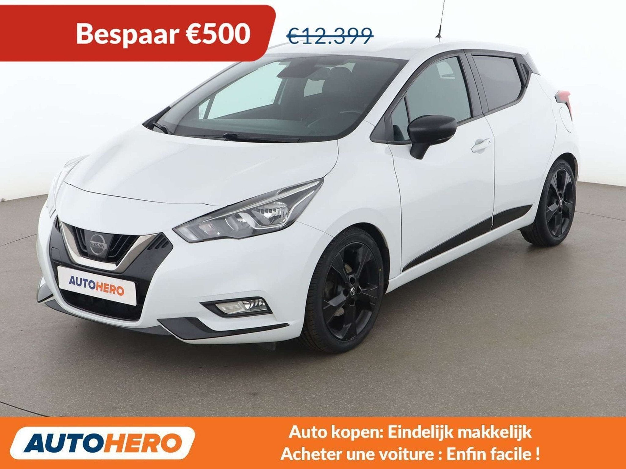 Nissan Micra 1.0 DIG-T N-Connecta, Autos, Achat, Euro 6, Alcantara, Noir