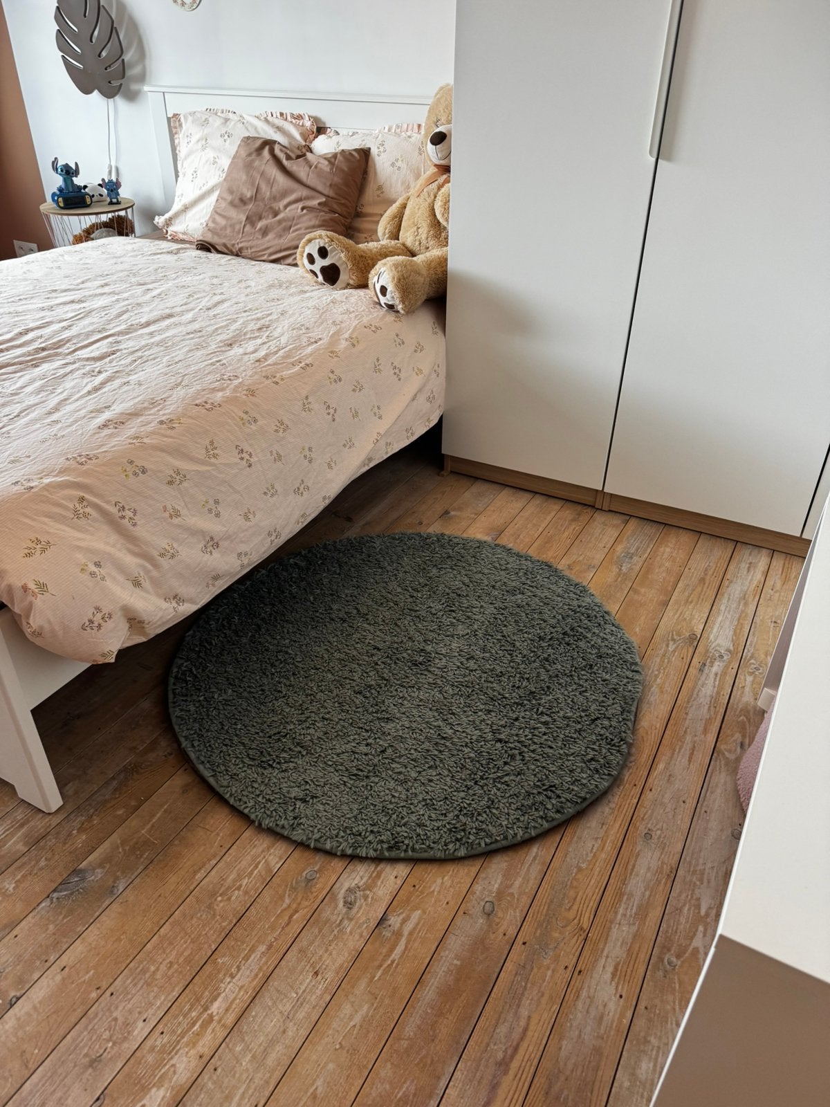 Tapis rond 100cm, Enlèvement, Utilisé, Tapis ou Coussin