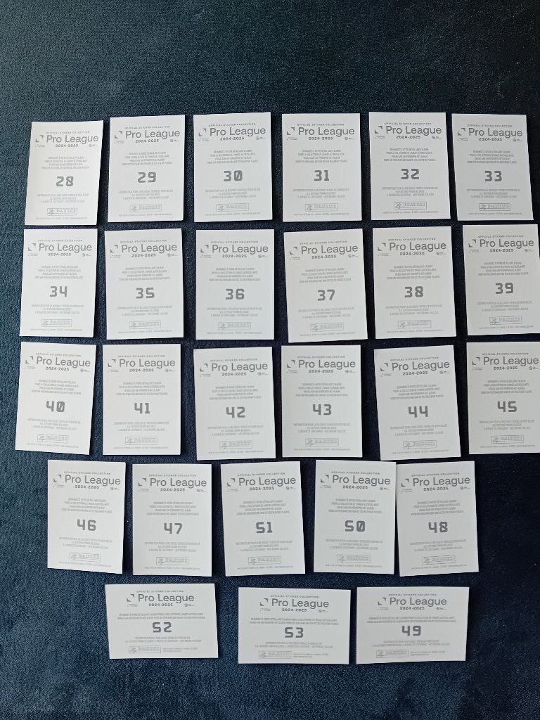 panini stickers Pro League 24/25 Antwerp, Ophalen of Verzenden, Nieuw, Meerdere stickers