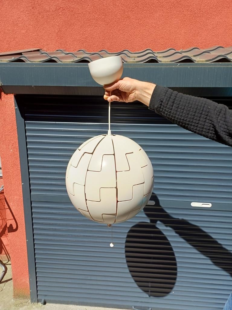 Boule lustre ikea, Enlèvement, Comme neuf, Autres matériaux, Ikea