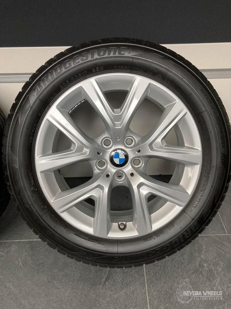 17'' originele BMW X1 F48 / X2 F39 velgen + winterbanden, Gebruikt, -, -, Banden en Velgen