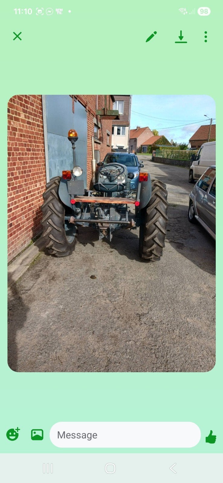 tracteur petit gris, Enlèvement ou Envoi