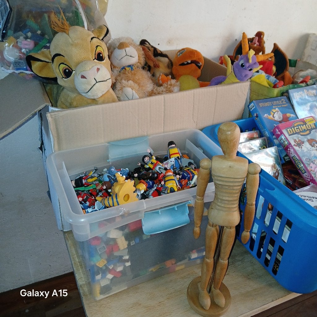 VIDEO EN PLUCHE BEREN EN LEGOBLOKKEN, Kinderen en Baby's, Ophalen of Verzenden
