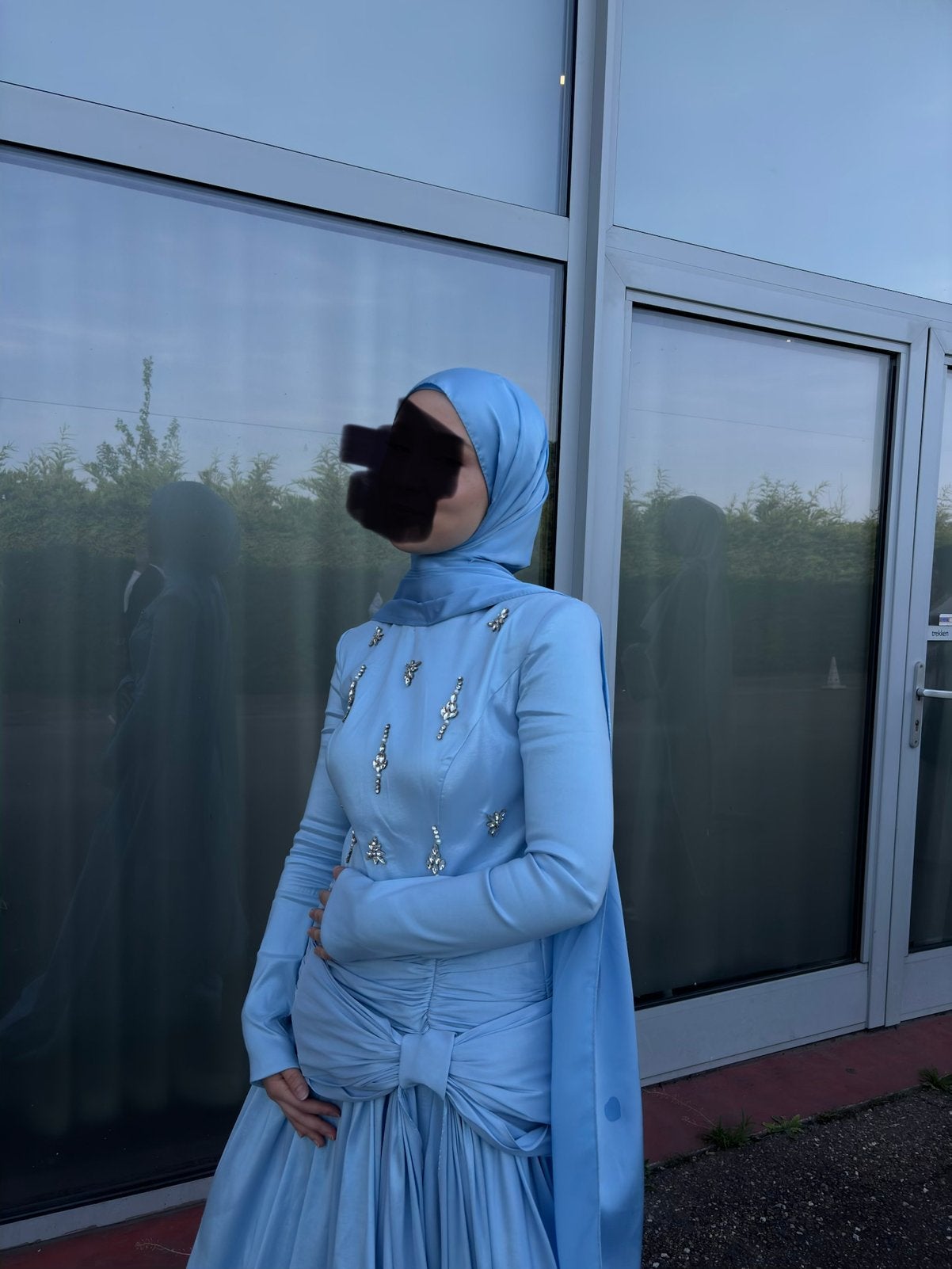 Abiye /abaya/feestjurk/avondjurk, Kleding | Dames, Ophalen, Zo goed als nieuw