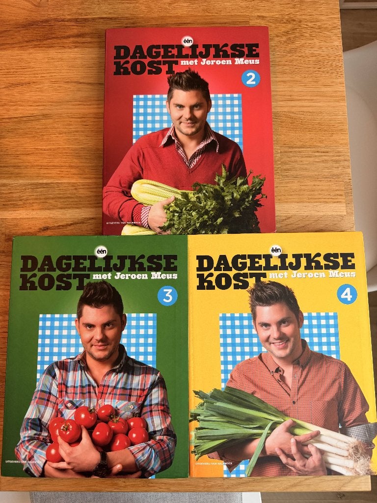 Dagelijkse Kost 2,3 & 4, Ophalen of Verzenden, Zo goed als nieuw, Jeroen Meus