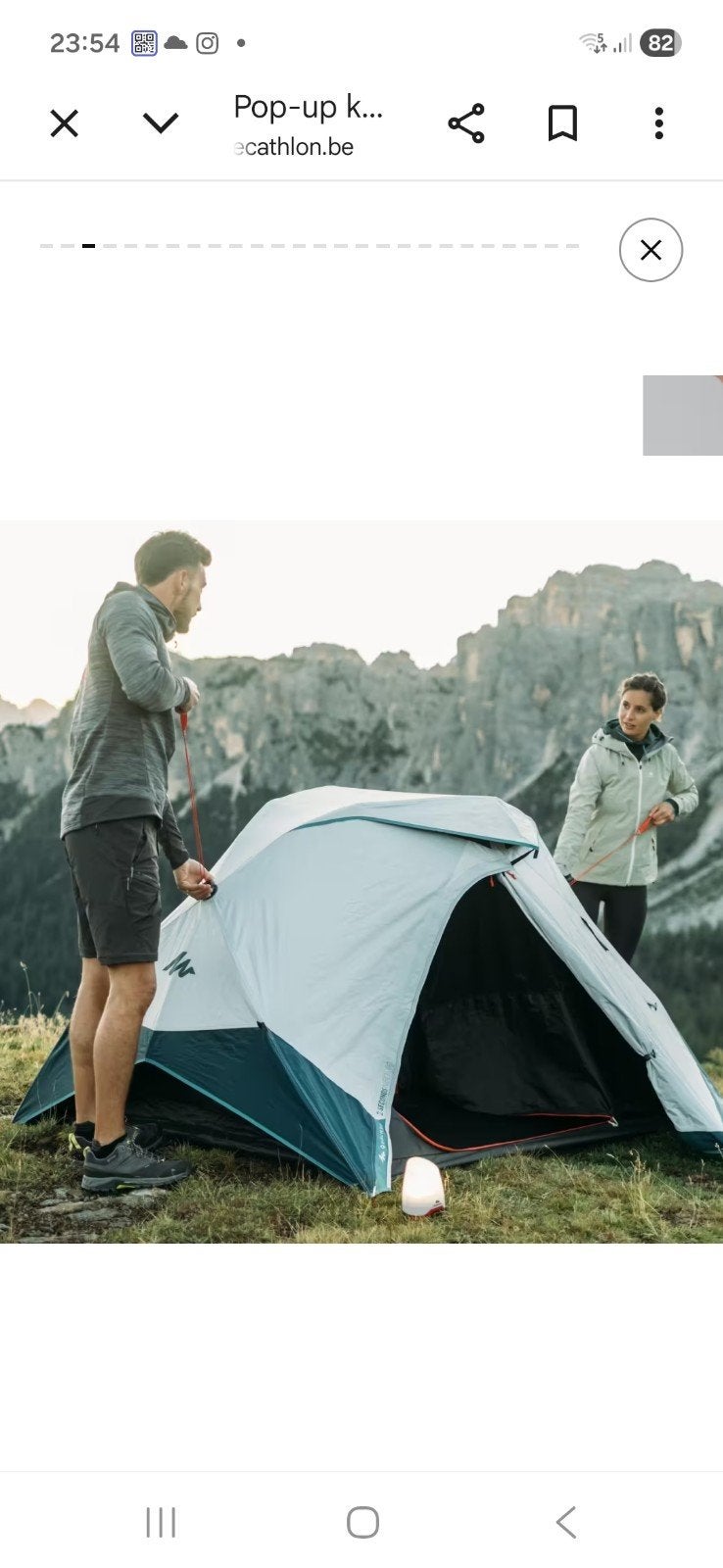 Pop up, Caravans en Kamperen, Ophalen of Verzenden
