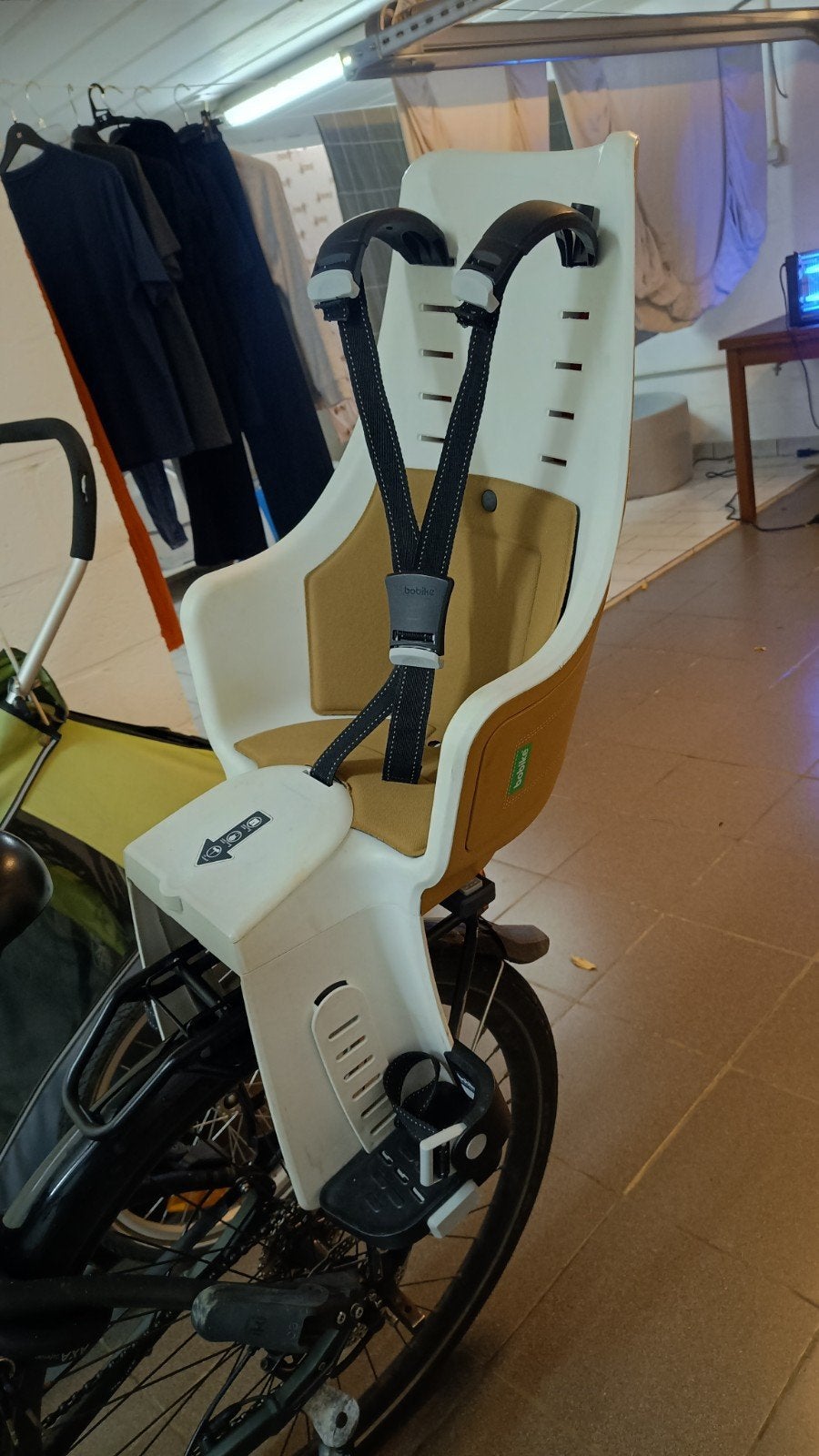 Fietsstoel kinderzitje Bobike, Enlèvement, Utilisé, 9 à 18 kg, Bobike