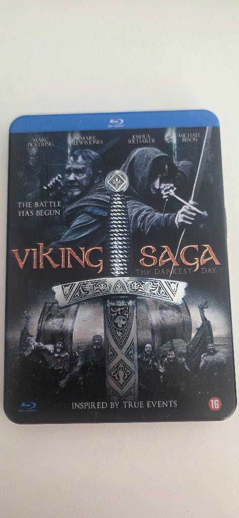 BR - A Viking Saga The darkest day STEELBOOK, Cd's en Dvd's, Blu-ray, Engels, Nederlands, Film, Actie