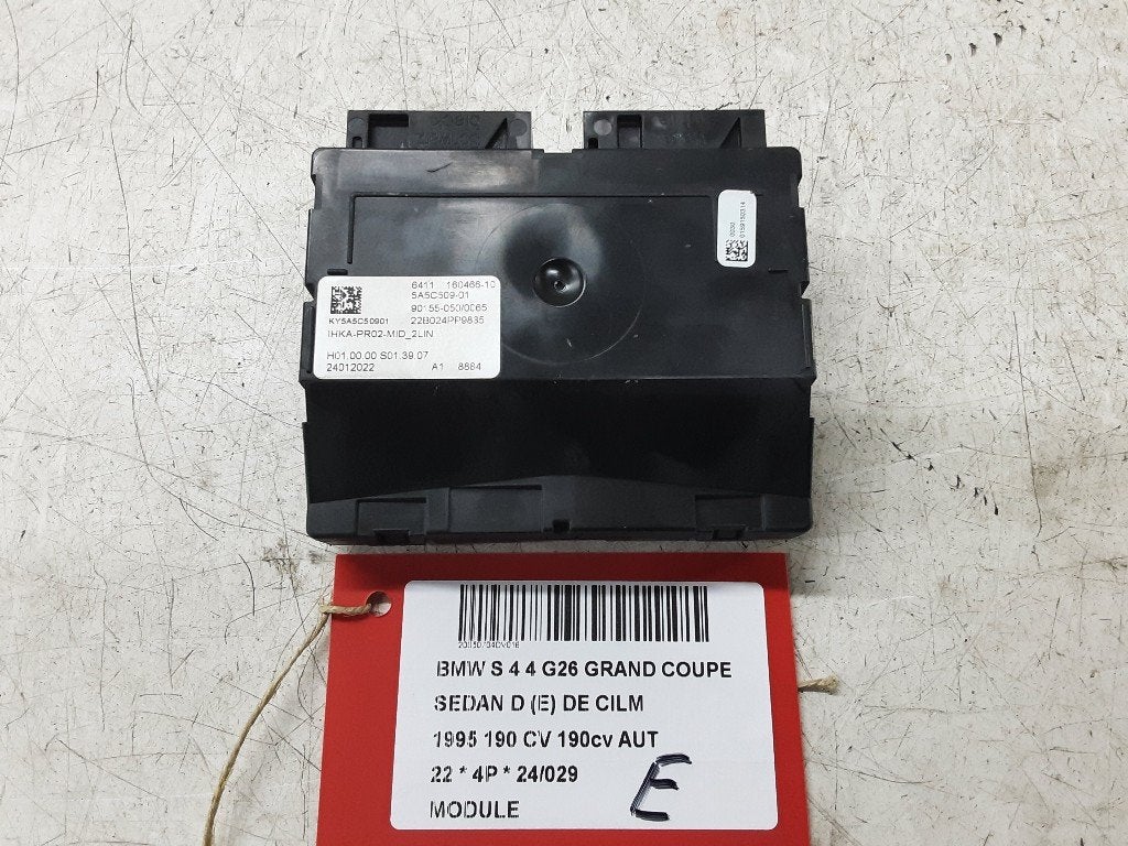UNITE ELECTRONIQUE BMW 4 serie Gran Coupe (G26) (16046610), Mevr. I. Hauben, Utilisé, BMW, Rue de l'Espoir 34 34
4030  GRIVEGNÉE, BE