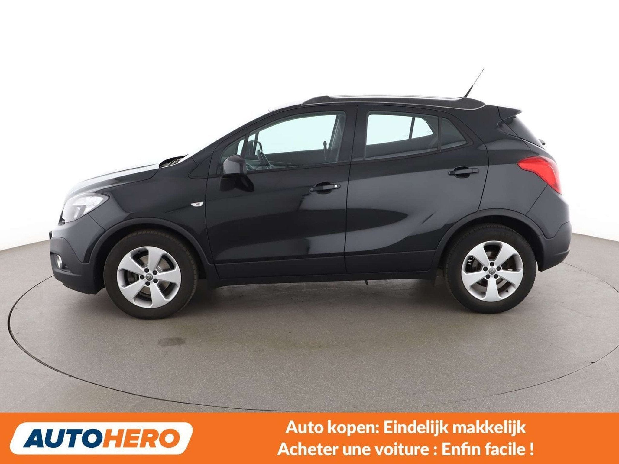 Opel Mokka 1.4 Turbo Edition ecoFlex (bj 2016), Auto's, Opel, Voorwielaandrijving, Stof, Gebruikt, Zwart