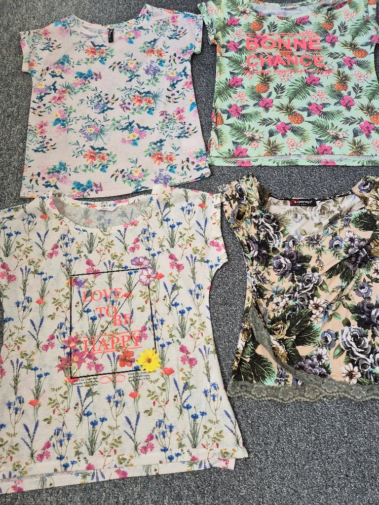dames zomer tshirts maat m, Kleding | Dames, T-shirts, Maat 38/40 (M), Overige kleuren, Ophalen of Verzenden, Zo goed als nieuw