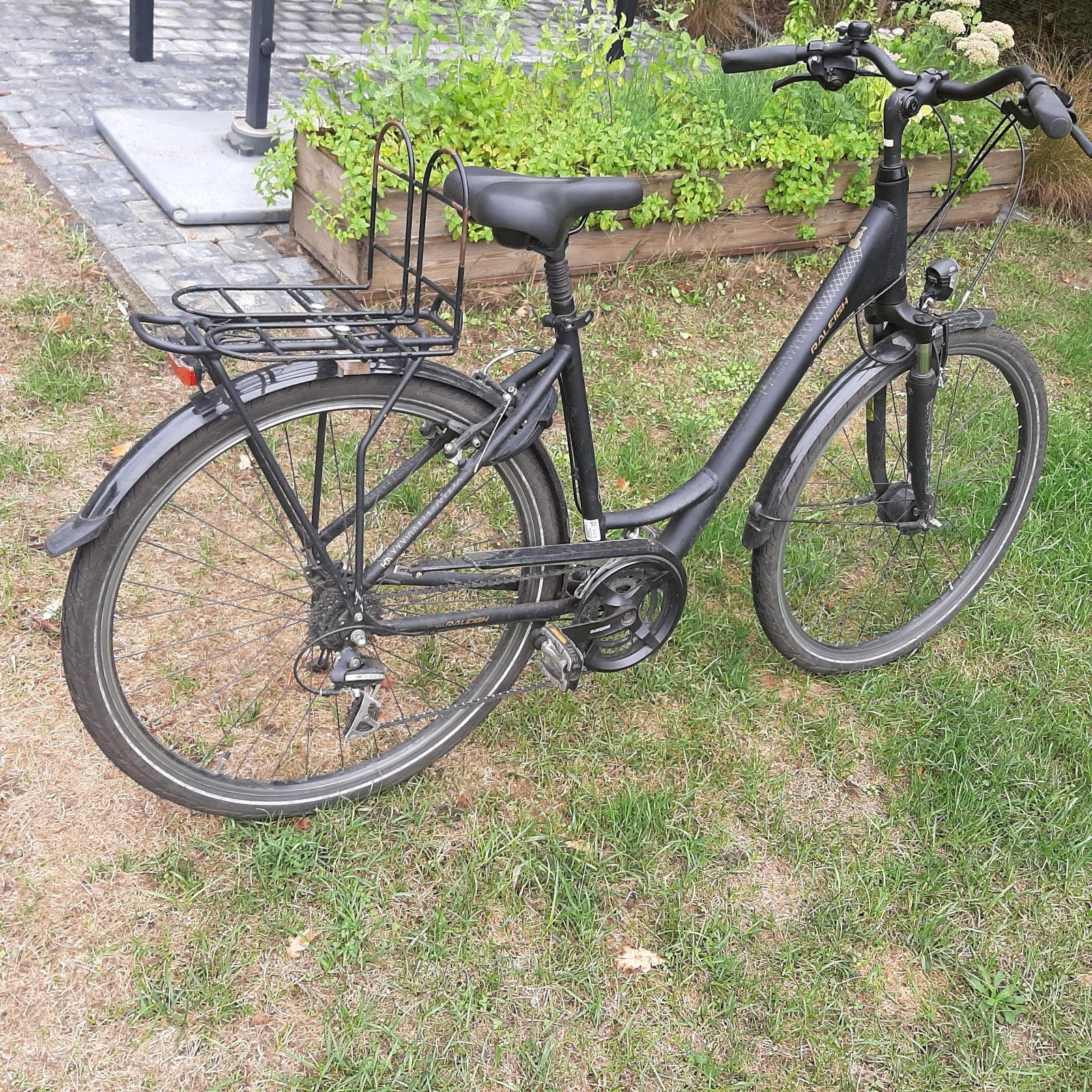 damesfiets, Fietsen en Brommers, 28 inch, Gebruikt, 10 tot 15 versnellingen, Ophalen