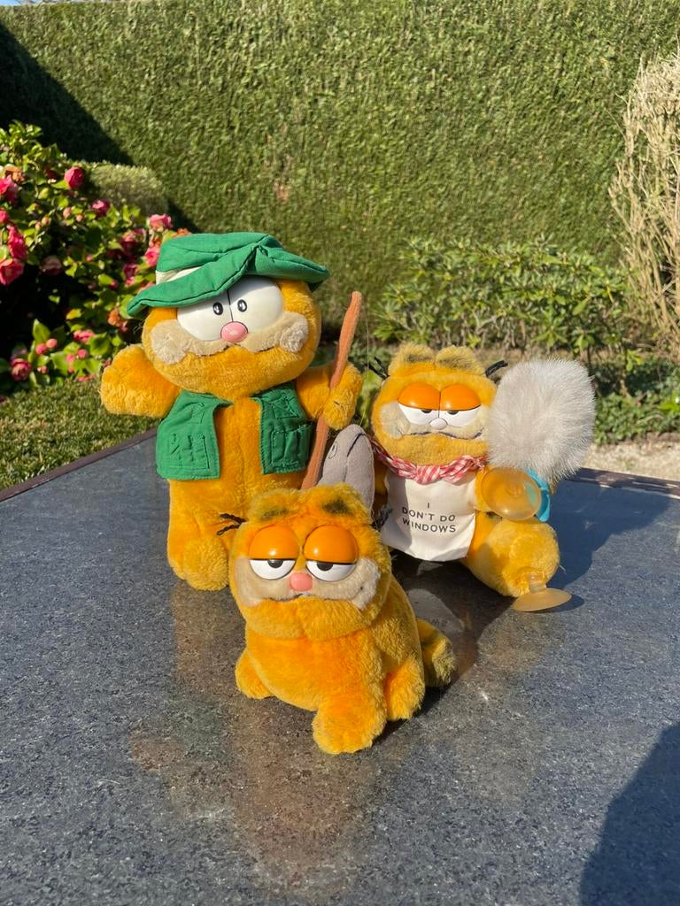 Peluches vintage Garfield, Enlèvement ou Envoi, Utilisé